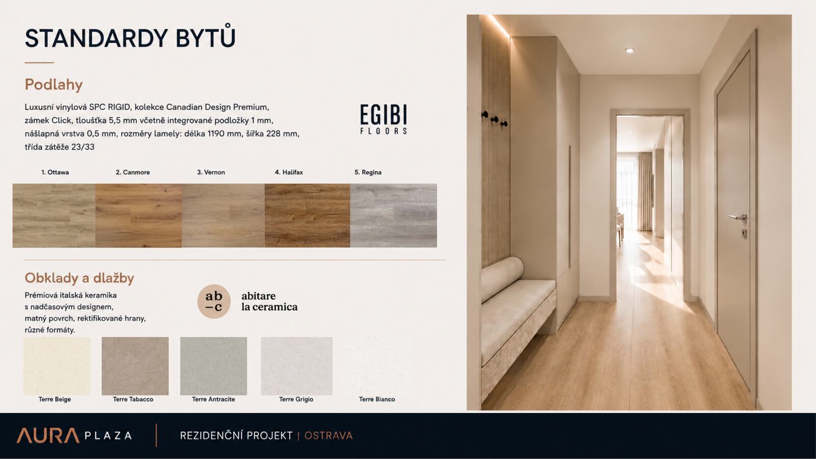Standardy bytů — podlahy a obklady